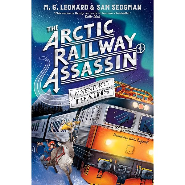 Adventures on Trains Series 6 Books Collection Set By M. G.